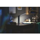 Philips 8719514420397 Tragbare LED-Touch-Tischlampe Amber 1x5W | 120lm | 4000K - USB, dimmbar, grau
