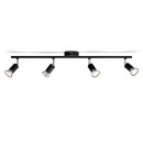 Philips 8719514465275 Deckeneinbaustrahler Limbali 4x50W | GU10 - schwarz