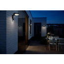 Philips 8719514476837 LED-Außenwandleuchte mit Bewegungssensor Tyla 1x9W | 820lm | 2700K | IP44 - Anthrazit