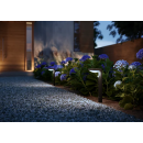 Philips 8719514476974 LED Solar Gartenpfosten mit Bewegungssensor Tyla 1x1,2W | 255lm | 4000 K | IP44 - Anthrazit
