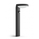 Philips 8719514476974 LED Solar Gartenpfosten mit Bewegungssensor Tyla 1x1,2W | 255lm | 4000 K | IP44 - Anthrazit