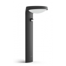 Philips 8719514476936 LED-Solar Gartenpfosten mit Bewegungssensor Tyla 1x1,2W | 255lm | 3000 K | IP44 - Anthrazit