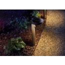 Philips 8719514476936 LED-Solar Gartenpfosten mit Bewegungssensor Tyla 1x1,2W | 255lm | 3000 K | IP44 - Anthrazit
