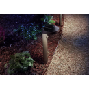 Philips 8719514476974 LED Solar Gartenpfosten mit Bewegungssensor Tyla 1x1,2W | 255lm | 4000 K | IP44 - Anthrazit