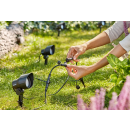Philips 8719514477216 Gartenpfosten GardenLink 1x24W | 600lm | 2700K | IP44 - steckbar, schwarz