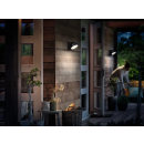 Philips 8719514477254 LED-Außenwandleuchte Mimosa 1x7W | 630lm | 2700K | IP44 - Anthrazit