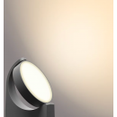 Philips 8719514477292 LED-Gartenpfosten Mimosa 1x7W | 630lm | 2700K | IP44 - Anthrazit