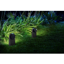 Philips 8719514477315 LED-Gartenpfosten Mimosa 1x7W | 680lm | 4000 K | IP44 - Anthrazit