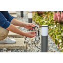 Philips 8719514477377 Gartenpfosten GardenLink 3x24W | 1800lm | 2700K | IP44 - steckbar, schwarz