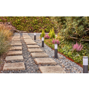 Philips 8719514477377 Gartenpfosten GardenLink 3x24W | 1800lm | 2700K | IP44 - steckbar, schwarz