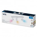 WiZ Colors 87195145516 LED Spotleuchte Imageo 3X5W | Gu10 | 1050lm | 2200-6500K | RGB - dimmbar, weiß