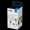 WiZ 8719514552081 Intelligente LED-Glühbirne 1x6 W | E27 | 806lm | 2700-6500K - dimmbar, Tunable White, Mattweiß