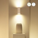 Wiz Colors 8719514554597 Wandleuchte 2xGU10 | 2x5W | 345lm | 2200-6500K | RGB - weiß