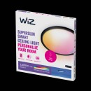 Philips 8720169072633 LED Deckenleuchte Wiz SuperSlim | 22W integrierte LED-Quelle | 2600 lm | 2700-6500K