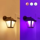 Philips WiZ Colors 8720169076181 LED Außenwandleuchte | 9,5W integrierte LED-Quelle | 900lm