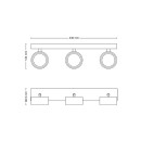 Philips 8720169174863 LED Spotleuchte Bracia | 16,5W integrierte LED-Quelle | 1650 lm | 2700K