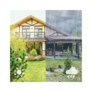 Philips 8720169263857 LED Außenwandleuchte Arbour | 3,8W integrierte LED-Quelle | 800lm | 2700K