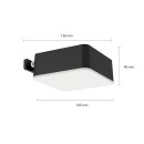 Philips 8720169265660 LED solar Außenwandleuchte Vynce | 1,5W integrierte LED-Quelle | 200lm | 2700K