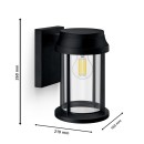Philips 8720169266391 Außenwandleuchte Bellini E27