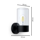 Philips 8720169266537 Außenwandleuchte Flareon E27