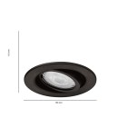 Philips 8720169266858 LED Außeneinbauleuchte Fresca GU10 | 2700K
