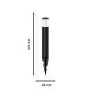 Philips 8720169269231 LED Niedervolt-Außenleuchte Purex | 1,5W integrierte LED-Quelle | 2700K