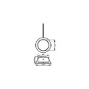 Philips 8720169308121 LED Einbauleuchte Diamond Cut | 2,2W integrierte LED-Quelle | 345lm | 3000K
