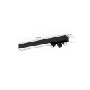 Philips HUE  8720169318434 LED Deckenleuchte Centris  | 3x4,2+36W GU10/LED | 2000-6500K+RGBK