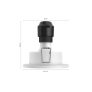 Philips HUE  8720169320956 LED Einbauleuchte Xamento  | 4,2W GU10 | 350lm | 2000-6500K+RGBK
