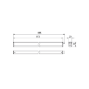 Philips 8720169510371 LED Wandleuchte Projectline Batten | 13W integrierte LED-Quelle | 1500lm | 3000+4000+6500K