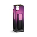 Philips Hue  8721103118455 LED Wegeleuchte Turaco  | 8W integrierte LED-Quelle | 1100lm | 2000-6500K | rgb - farbig | Dimmer | anthrazit