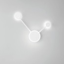 Luce Ambiente Design ETERE-PL2 BCO LED Deckenleuchte ETERE | 10W integrierte LED-Quelle | weiß