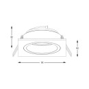 Zuma Line 003064-024582 Einbauleuchte CHUCK GU10