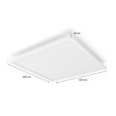 Philips 8720169328990 LED Deckenleuchte Aurelle  | 39W integrierte LED-Quelle | 3750lm | 2200-6500K