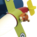 Eglo 93187 SIRO 1 Flugzeug 3xLED E14 Deckenleuchte