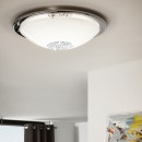 Eglo 93778 GIOLINA 12W LED Deckenleuchte, Kristall