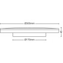 Philips 8719514431966 LED-Deckenleuchte Ozziet 1x18W | 2000lm | 4000K - dimmbar - SceneSwitch, schwarz