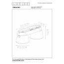 Lucide L099350230 Spot-Deckenleuchte TRIGONO GU10