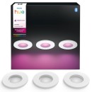 Philips Hue  8721103072900 LED Set von Einbauleuchten Xamento  | 4W GU10 | 350lm | 2000-6500K | rgb - farbig | Dimmer | weiß