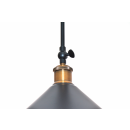 LEDKO 00356 Wandleuchte 1x40W | E27 - schwarz