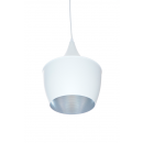LEDKO 00344 Pendelleuchte 1x40W | E27 - weiß