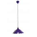 LEDKO 00396 Pendelleuchte 1x40W | E27 - lila