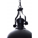 LEDKO 00355 Pendelleuchte 1x40W | E27 - schwarz