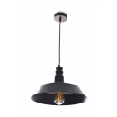 LEDKO 00348 Pendelleuchte 1x40W | E27 - schwarz