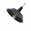 LEDKO 00348 Pendelleuchte 1x40W | E27 - schwarz