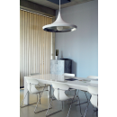 LEDKO 00342 Pendelleuchte 1x40W | E27 - weiß