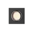 Philips 8720169392687 Einbaurahmen Peridot  GU10 | schwarz