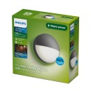 Philips 8721103110015 LED Außenwandleuchte Capricorn  | 4W integrierte LED-Quelle | 800lm | 2700K | anthrazit