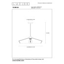 Lucide L104135072 Pendelleuchte YUNKAI  E27