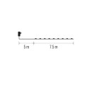 Emos D3ac04 Weihnachten Nano Kette 7,5m 75 LED | 2,4w | 2xAA - kaltweiß, Timer, grün